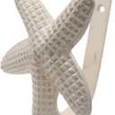 The Metal Magician Metal Nautical Starfish Curtain Holdback & Curtain Holder for Home, Bedroom & Office (Starfish Set of 2)