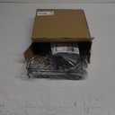 4 Tier Floor Standing Corner Shower Caddy Organizer Shelf with Hooks, Bathroom Shelves Stand Rack, Black