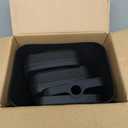 2 Pack 2.7 Gal Bathroom Can with Lid, Automatic Can Small Smart Garbage Can Touchless, Slim Motion Sensor Waterproof Plastic Bins for Bedroom Office Kitchen Toilet Black