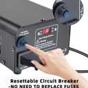LVYUAN Voltage Transformer Converter 500 Watt Step Up/Down Convert from 110-120 Volt to 220-240 Volt and from 220-240 Volt to 110-120 Volt with US Outlet, Universal Outlet, Circuit Breaker