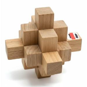 Wood Geo Decor Natural