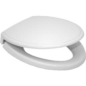 TOTO SS154#01 Traditional SoftClose Elongated Toilet Seat, Cotton White