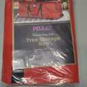 PEULEX 9 Foot Christmas Tree Storage Bag, Extra Large Artificial Tree Storage Container, Tree Holder Bag, Wear-Resistant 600D Oxford Fabric, Lightweight, Reinforced Thick Handles, Card Slot (Red)