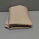 Waterproof Faux Linen Rectangle Tablecloth, Spillproof Wrinkle Free Outdoor Burlap Reusable Table Cloth for Holiday, Banquet, Party, Buffet Dinner (Oblong, 60 x 120 Inch (10-12 Seats), Beige)