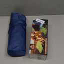 Yuzonc Camping Sleeping Pad, Ultralight Camping Mat with Pillow Built-in Foot Pump Inflatable Sleeping Pads Compact for Camping Backpacking Hiking Traveling Tent (Blue and Green)