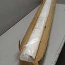 UNISHADES 100% Blackout No Tools No Drill Cordless Roman Shades for Windows, Size 47 3/4" W  60" H (for Windows 48" W  60" H) Blackout - Off-White