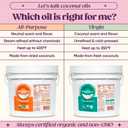 Nutiva Organic Steam Refined Oil, Coconut, 128 Fl Oz (EXP 12/01/27)