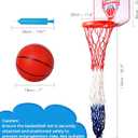 Basketball Hamper Toy for Kids  Fun Over-The-Door Laundry Hoop with Ball  Build Good Habits Early & Keep The Floor Tidy