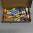 CZWZ 20Pcs Mini Multicolor Pens in One 4-in-1 Cute Pens Bulk for Kids, Fun Kawaii Ballpoint Pens for Birthdays and Children's Party Favors Gifts Teacher School Supplies