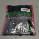 Cimkiz Crampons Ice Cleats Traction Snow Grips for Boots Shoes Women Men Anti Slip 19 Stainless Steel Spikes Safe Protect for Hiking Fishing Walking Climbing Mountaineering (Large, Black)