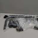 Sakugi Clothes Rack - Clothing Rack with Storage Mesh Shelf & Casters, Heavy-Duty Metal Clothing Rack for Hanging Clothes, Dresses, Coats, Large Load Capacity, Easy Assembly, Black, 28.0"x16.9"x59.0"