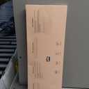 SARLA Invisible Wire Hair Extensions with 3 Clips Short Synthetic Wavy Curly Hairpiece Adjustable Transparent Headband for Women 14 Inch Honey Blonde/Bleach Blonde Highlights