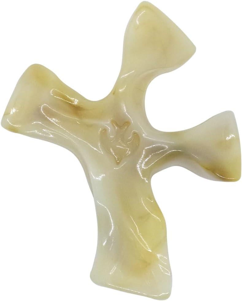 Glow in the Dark Clinging Cross | The Original Clinging Cross  | Contours to the Human Hand | Comforting Prayer Aid | Unique Christian Accessory | Bereavement, Grief, and Healing