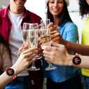 Laband Christmas Engraved Band Compatible with Samsung Galaxy Watch 7/6/5/4/FE 40mm 44mm/Watch 5 Pro 45mm/Watch 6/4 Classic/Watch 3/Active 2&1, 20mm Soft Silicone Strap for Men Women