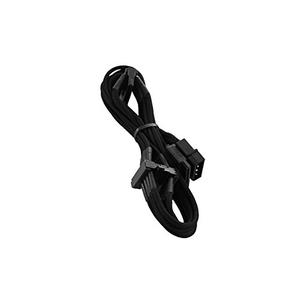 CableMod ModFlex Sleeved Molex to 4 x SATA Power (Black, 80cm / 20cm)