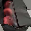 18PCS Burgundy Red Velvet Christmas Ornaments Set Large Flocked Shatterproof Baubles for Xmas Tree Decoration, Hanging Ornaments for Holiday & Home Décor (Burgundy Red, 3 Inch / 8 cm)