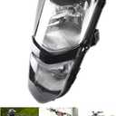 Motorcycle 12V/25W Dual Twin Headlights Headlamp Assembly Fit for Suzuki ATV 2003-2008 Quadsport LT-Z400 LT-Z400Z, for Kawasaki 2003-2006 KFX400 KSF400