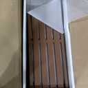 Privacy Fence Screen with Stand 6 Panel 72" H47" W HDPE Decorative Privacy Panels with Stand, Air Conditioner Fence Panels, Privacy Screen for Outdoor Backyard, Balcony, Pool