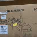 Sports Deluxe 2-Bike Trunk Mount Rack, Model SY-Trunk-BR, Black + Orange up to 70lbs Load (Trunk Bike Rack)