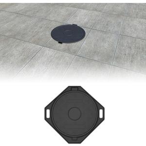 12in Round Cast Iron Manhole Cover and Frame