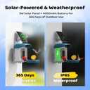 Bird Feeder with Camera 5MP Live Video, Solar Powered Smart AI Identify Birds Species, 2.4Ghz WiFi Camera Bird Feeder with Squirrel-Proof, Instant Arrival Alerts, Ideal Gifts for Bird Lovers