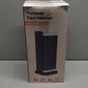 Space Heaters for Indoor Use, 1500W Electric Heater with Thermostat, 70 Oscillation, Remote Control, 3 Modes, 12H Timer, Portable Heater for Bedroom, Office, Home (Gold)