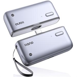 llano S850 Upgraded Type-C Wireless HDMI Transmitter and Receiver, 50M, Ultra 4K Decode Input 1080P@60Hz Output, Plug & Play 5G+2.4G and Audio for Phone/Tablet/Laptop/PC to Monitor/Projector/TV Box (Silver)