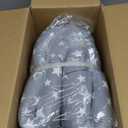 Toddler Travel Bed, Portable Toddler Bed & Chair 2-in-1  Convertible Travel Crib with Storage Pockets, Built-waterproof Oxford Cloth, Easy,Washable Covers,Soft Dutch Velvet (Stars Pattern)