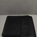 Silicone Coffee Mat,16''x16'' Coffee Bar Mat with Detachable Dish Drying Mat for Kitchen Countertops,Coffee Bar Accessories Fit Under Coffee Maker Coffee Machine Coffee Pot Espresso Machine Dish Rack (Black)