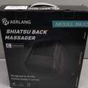 AERLANG Cordless Neck and Back Massager with Heat, 3D Shiatsu Kneading Pillow, 4 Massage Nodes & Bi-Directional Deep Tissue Massage for Neck/Shoulders/Back, Ideal Gift for Women & Men (Black)
