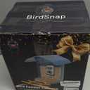 birdsnap PAV-Bird Feeder with Camera,2K HD with 64GB Card, AI Identify Smart Bird House Cam Solar Panel,Live Stream,Motion Detection,Auto Record Video for Backyard Outdoors,Ideal Gift for Bird Lover (Blue)