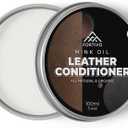 Leather Mink Oil, Color Restorer, Scratch Remover, Couch Paint and Leather Repair Kit for Couches (Transparent)