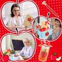 8 Pcs Back to School Teacher Gift from Students Thank You Teacher Appreciation Gift Set for First Day of School Women Glass Cup Basket Notebook Pen Dry-erase Marker