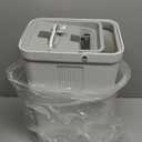 JOYMOOP Mop and Bucket Set with Wringer, Dust Mops for Floor Cleaning, Wall Cleaner with Long Handle,Wet and Dry Use - 8 Microfiber Mop Pads