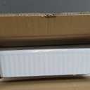 MALACASA 4.4 QT Baking Dish, 9x13 Large Casserole Dish for Oven, Ceramic Baking Pan, Rectangular Lasagna Pan Deep with Handles for Baking, Durable Microwave Oven Safe, Wedding Gift,White, Series BAKE-BAKE