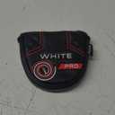 Golf Club Head Covers Putter Headcovers Mallet Putter Cover Blade Putter Cover for Odyssey White Hot Pro Heel-Shaft Strong Magnetic