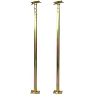 59" - 100" Adjustable House Floor Wall Jack Post Pole Rod Fit for Leveling Framing Basement Crawlspace Beam Roof, 2 Pack