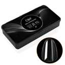 600pcs Sculpted Medium Almond Soft Gel Nail Tips, Professional False Nail Tips with Box - 14 Sizes Full Cover Clear Acrylic Press On Fake Nails for Extension Manicure Salon DIY at Home