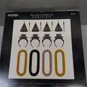 Seasonal Celebrations New Years Eve Black Paper Party Accessory Kit