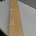 LazBlinds No Tools No Drill Cordless Bamboo Roman Shades, Light Filtering Window Treatment, Roll Up Bamboo Blinds for Window 33'' W x 64'' H, Whitewash B