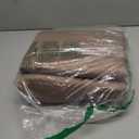 Tarps Now 6x8 Feet Waterproof Canvas Tarp|20 MIL Commercial Grade, Heavy Duty, Tear-Resistant, Rustproof Brass Grommets, Reinforced Edges| Ideal for Construction, Trucking, Manufacturing Tan Color