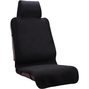 Waterproof Seat Cover, Upgraded Sweat Carseat Protector, Perfect for Universal Anti-Slip Car Truck SUV Seat, Ideal for Surfing Yoga Gym Workout, Black (1)
