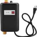 ZPSHYD Tankless Water Heater Electric, 110V 4500W Under Sink Water Heater Electric Instant Water Heater Hot Water Heater Electric Tankless Hot Water Heater for Kitchen and Bathroom (Black)