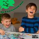 Under The Sea Joke Puzzle  72pcs Underwater-Themed Kids Puzzle, Festive Extra Large Floor Puzzles for Kids Ages 5+, Fun Childrens Puzzles & Toddler Educational Toys in 24" x 36" Size