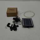 Biling Solar Fountain for Bird Bath, Solar Panel Kit Outdoor Solar Water Pump with 4ft Tubing for Hummingbird Bath, Small Pond and Fish Tank (2.5W)
