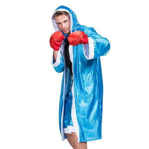 EraSpooky Men's Adult Boxer Halloween Boxing Costume(Blue, OneSize)