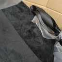 Wooaidagg Dog Car Seat for Medium & Large Dogs Up to 55lbs, Memory Foam Cushion, Washable Cover, Safety Straps & Non-Slip Bottom(Black,Large)