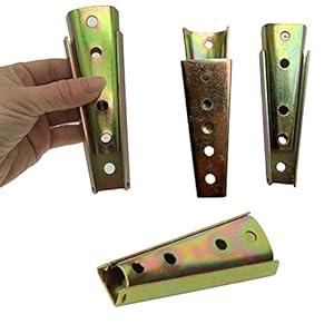 KAFENDA Sectional Couch connectors Combination Sofa connectors, Sofa Armrest Inserts, Sofa Sliding Bed Frame Accessories Furniture Connectors (4PCS Color)