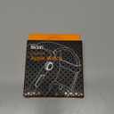 Misxi 2 Pack Tempered Glass Case Compatible for Apple Watch Series 11 (2025) Series 10 42mm, Hard PC Screen Protector Overall Protection Scratch-Resistant Cover for iWatch, 1 Starlight + 1 Transparent