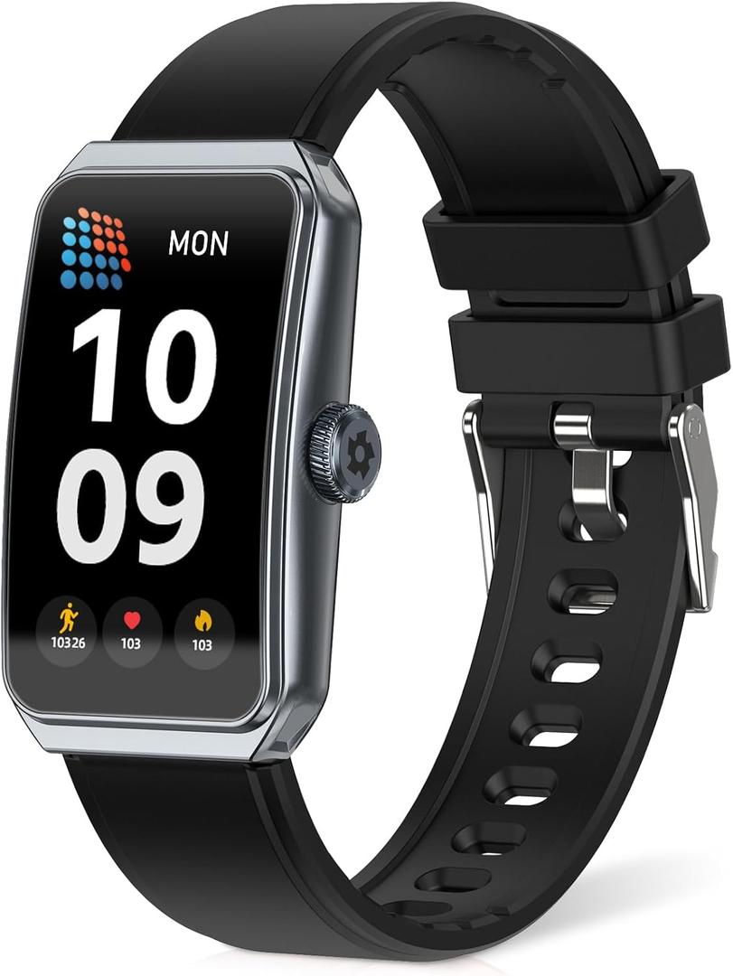 Bakoor Fitness Tracker with Heart Rate, Blood Oxygen, Sleep Monitor, 100+ Sports Modes Smart Watches for Women Men, Activity Step Trackers Smart Watch for Android iOS Phones